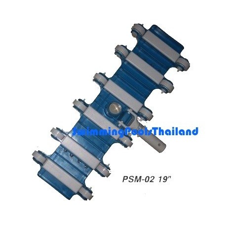 Vacuum head 19"  with height adjustable wheels