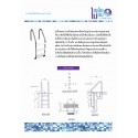 Poolspa™ 2-step stainless steel ladder