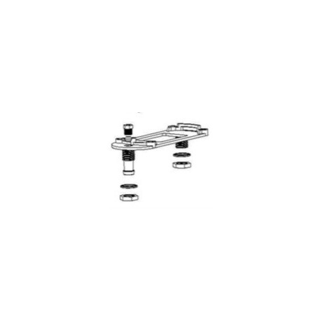 E-Lumen bracket set for concrete pool