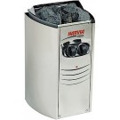 Sauna heaters with built-in control