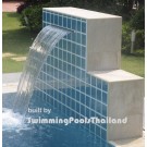 Emaux cascade piscine  par Swimming Pool Shop Thailand
