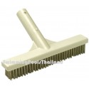 Emaux Algae brush, 9",  stainless steel