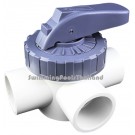 Emaux 3-way valve 1.5" ABS/PVC