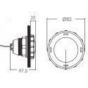Emaux™  1W LED (18 LEDs)