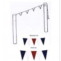 Backstroke flags