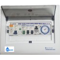 Control box with  timer