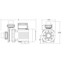 Emaux™ ST series ½HP to 1HP for spas and hot  tubs.