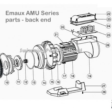 Parts for Emaux AMU Series