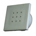 Bubble jet, square, 9 holes PSF‐15‐W