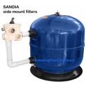 Sandia sand filter. Side Mount 