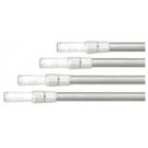 Telescopic pole, aluminium  with  grip and twist-lock. For use with brushes, vacuum heads, and nets  