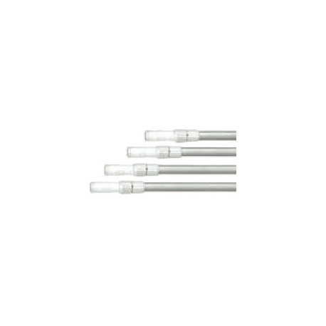 Telescopic pole, aluminium  with  grip and twist-lock. For use with brushes, vacuum heads, and nets  
