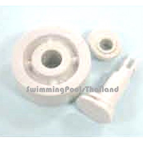 Wheel and pin for PSM vacuum heads