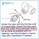 ClearBlue ioniser cell (copper-silver)