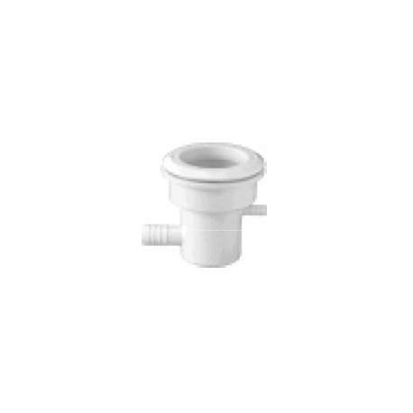 Ф10mm Barb Air & Ф20mm Barb Water, Ell Body - White