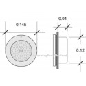 Emaux E-Lumen 10W LED, stainless steel