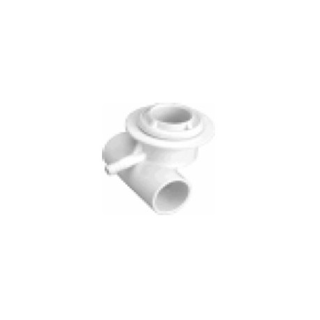 Ф10mm Barb Air & Ф25mm Water Tee Body - White