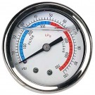 Pressure gauge, oil  filled