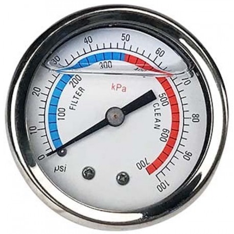 Pressure gauge, oil filled Pressure gauge, oil filled