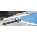 Diving board 8' (2.44 m)  with stainless steel stand