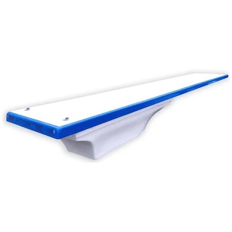 Diving board 8' (2.44 m)  complete with fibre glass stand﻿. PSD-08-DFS