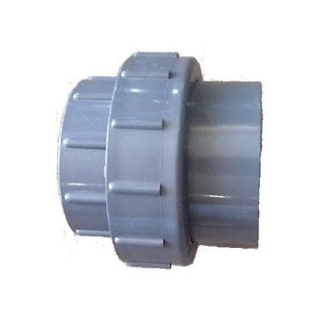 Barrel union 1.5" PVC