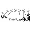 Hose connector CL101A, CL102A