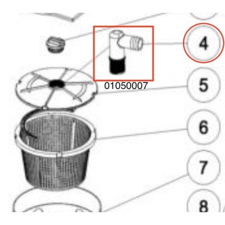 EM0030, EM0040 hose connector