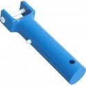Handle for pool vacuum heads