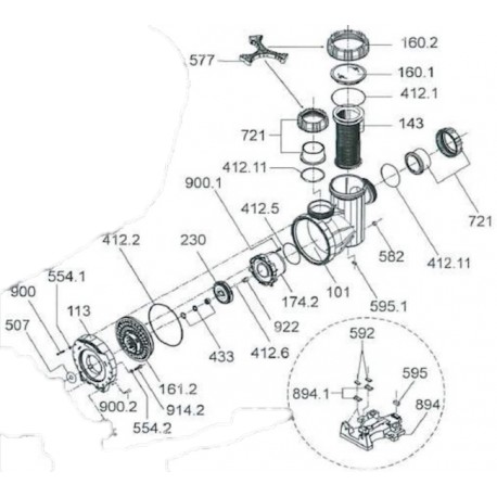 SPECK Resort parts