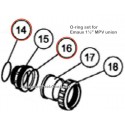 Barrel Union for Emaux pumps & filters