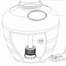 Emaux Ultra Mittelrohr und Diffusor