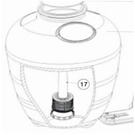 Tube central et diffuseur Emaux Ultra