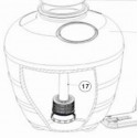 Emaux Ultra Mittelrohr und Diffusor