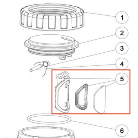 Emaux Check valve Flapper assembly