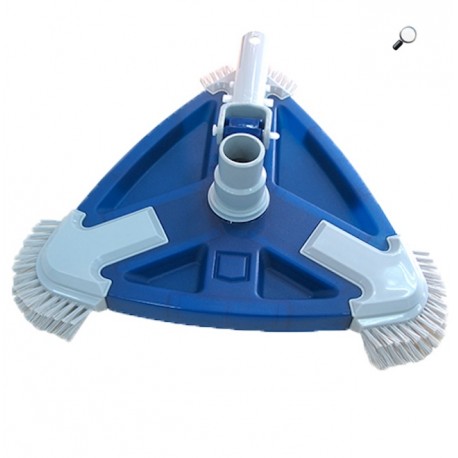 Triangular Vacuum head with brushes CE325