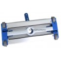 Vacuum head aluminium with wheels and brushes