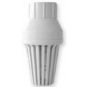 Foot valve 1.5" PVC,  threaded