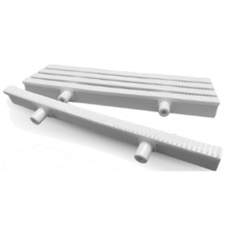Gutter grating. Dimensions