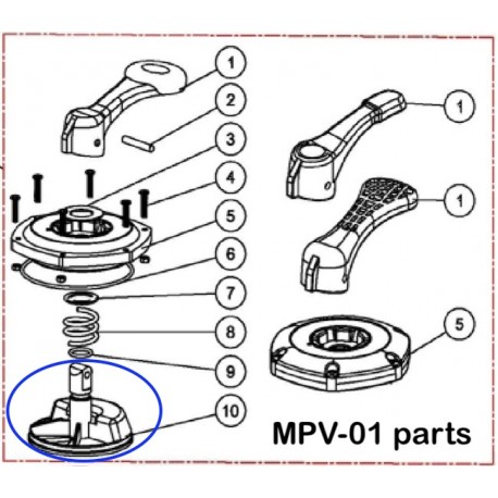 Rotor for MPV-01
