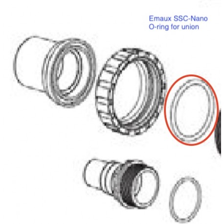 O-ring for union Emaux SSCnano