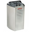 Sauna heaters with built-in control