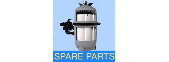 Spare parts and grids for (D.E.) filters