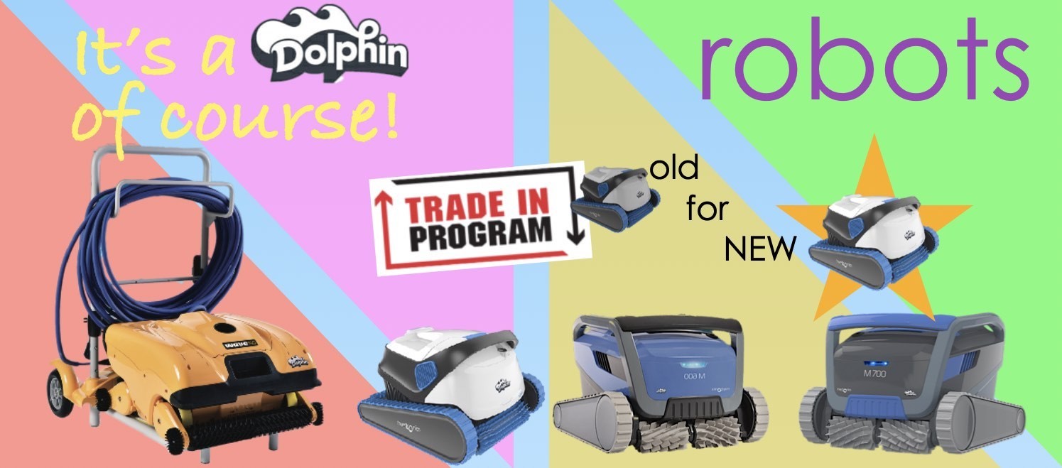 It\'s a Dolphin pool robot