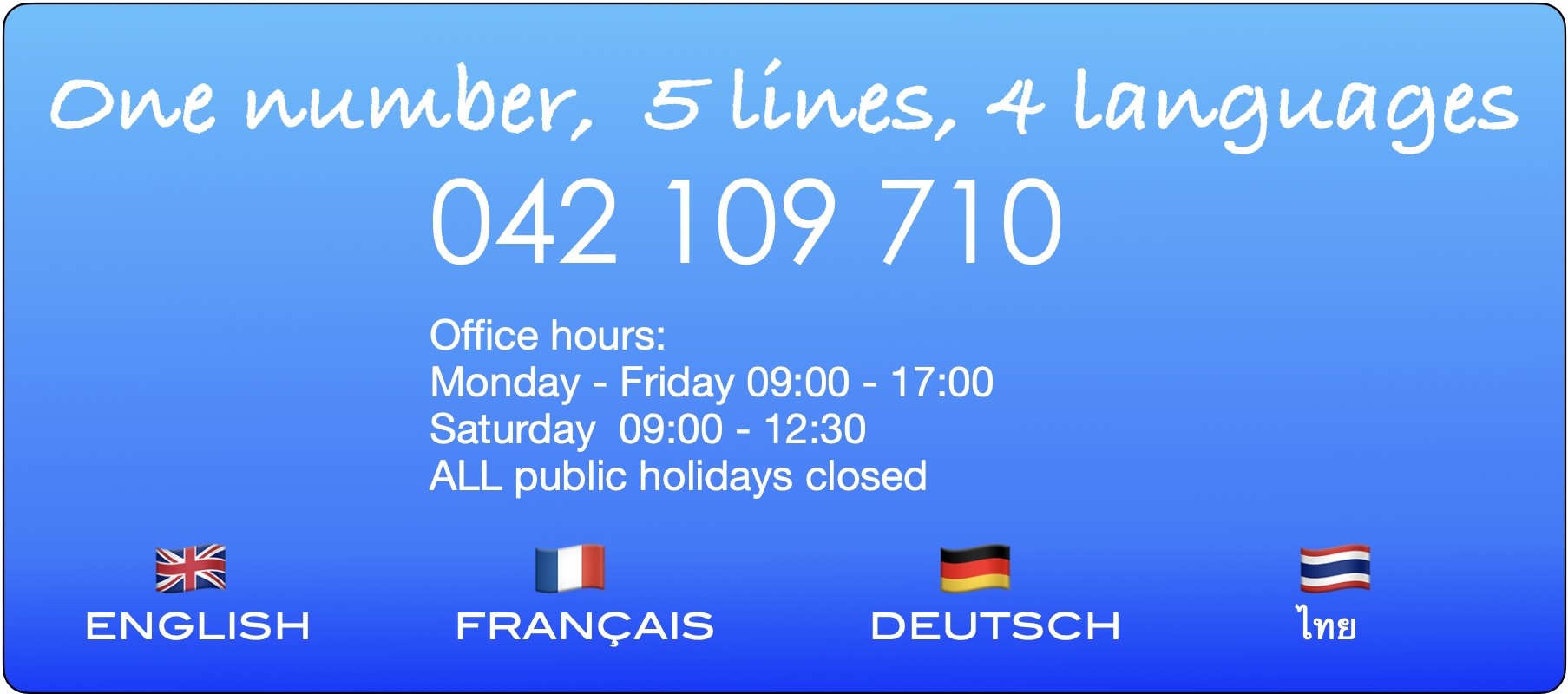 telephone number